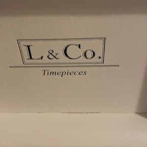 L&Co | Accessories | Lco Timepieces Watchnecklace Set | Poshmark